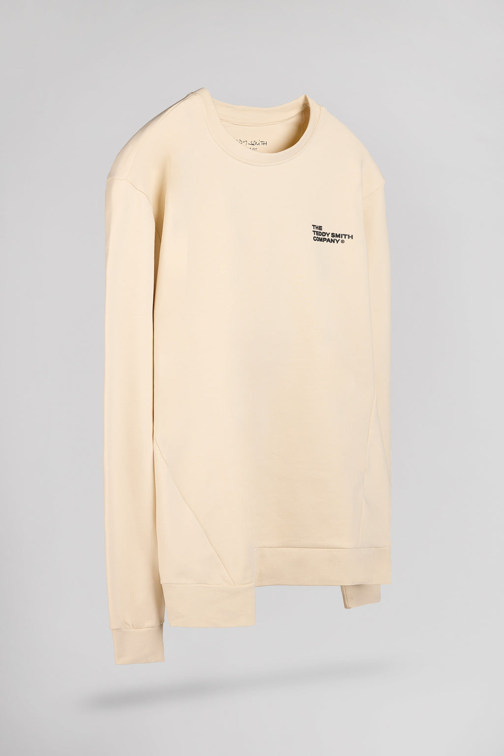 Sweat col rond S-COMPANY RC CREAM - 2