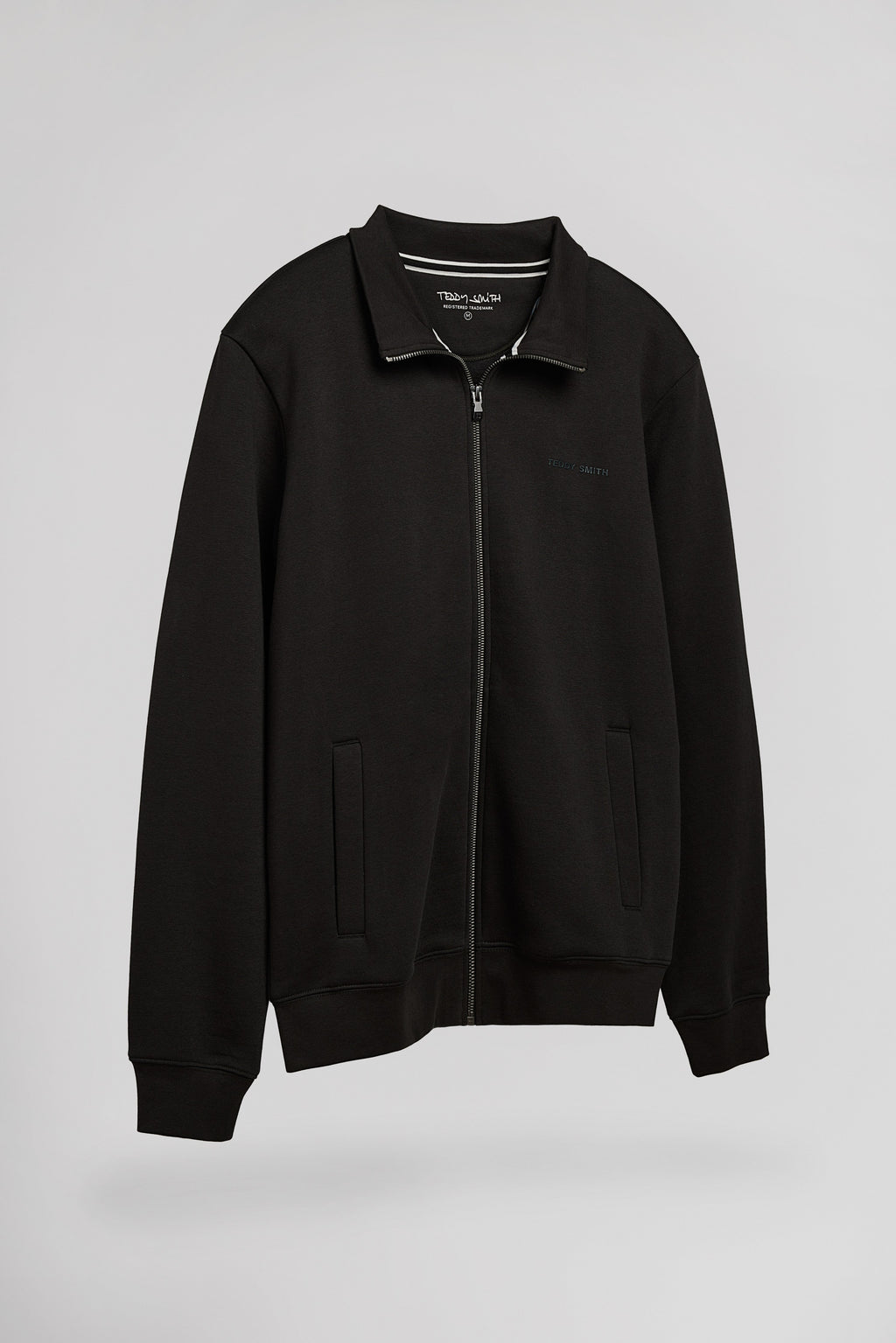Gilet sweat zippé col montant G-NARKUS ZIP NOIR - 2