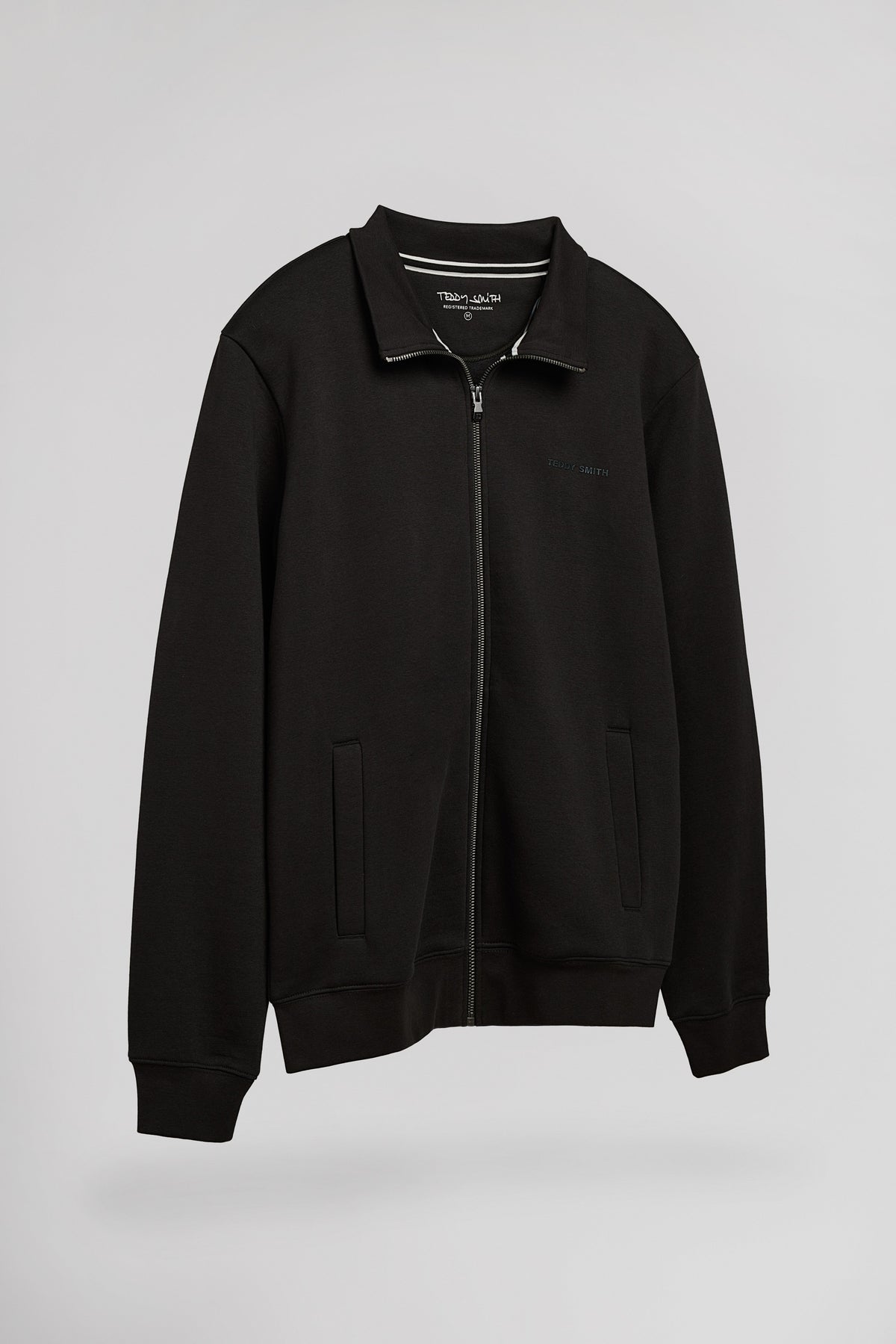 Gilet sweat zippé col montant G-NARKUS ZIP NOIR - 2
