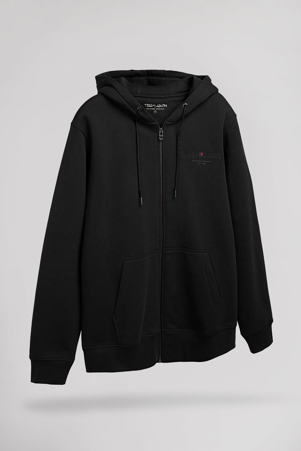 Gilet sweat à capuche zippé GICLASS JIM HZ NOIR - 2