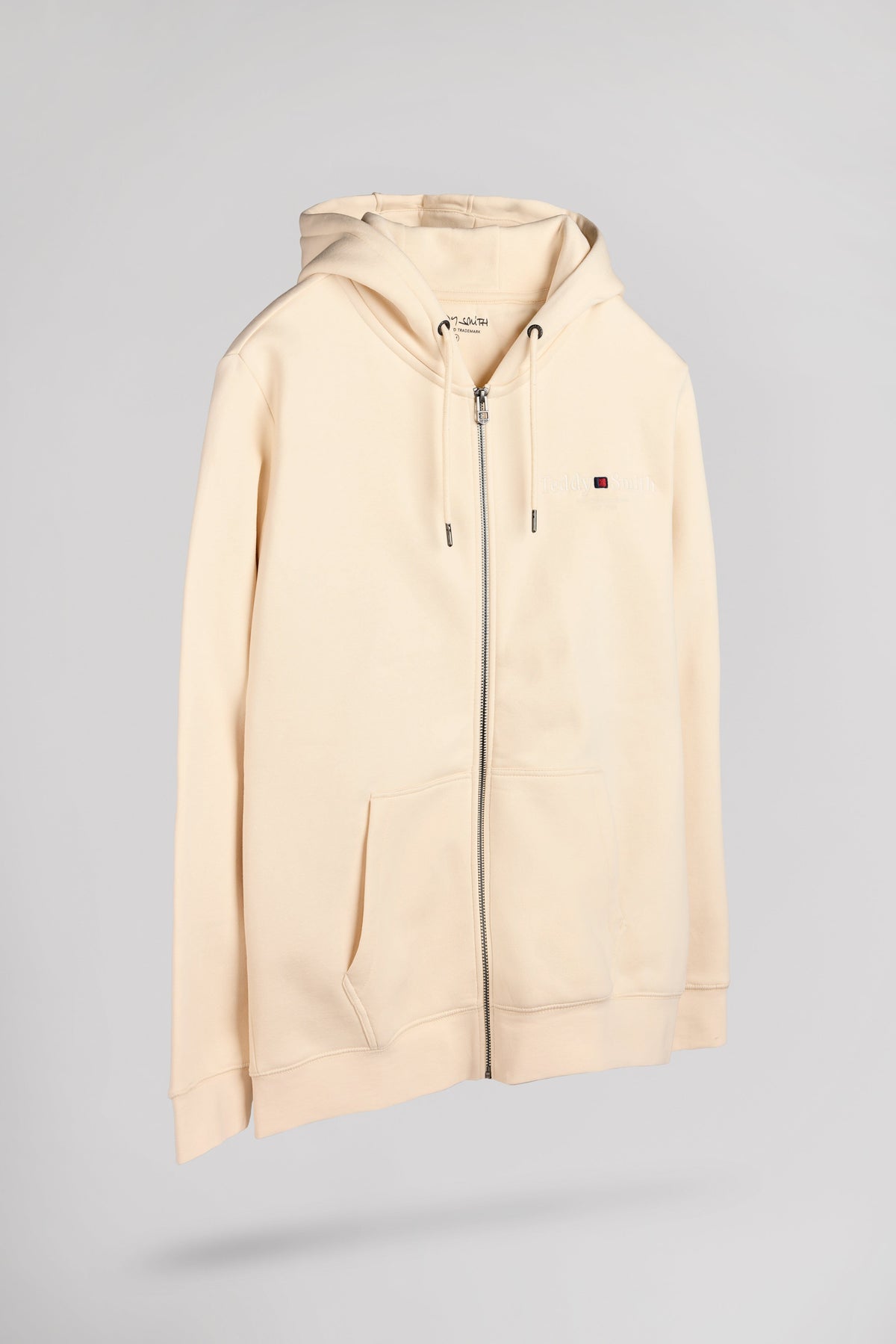 Gilet sweat à capuche zippé GICLASS JIM HZ NATUREL - 2