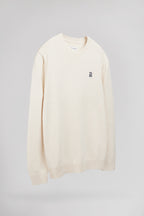 Pull en coton col rond P-JIMMY NATUREL - 2