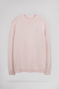 Pull en coton col rond P-JIMMY PINK SHIRT - 1
