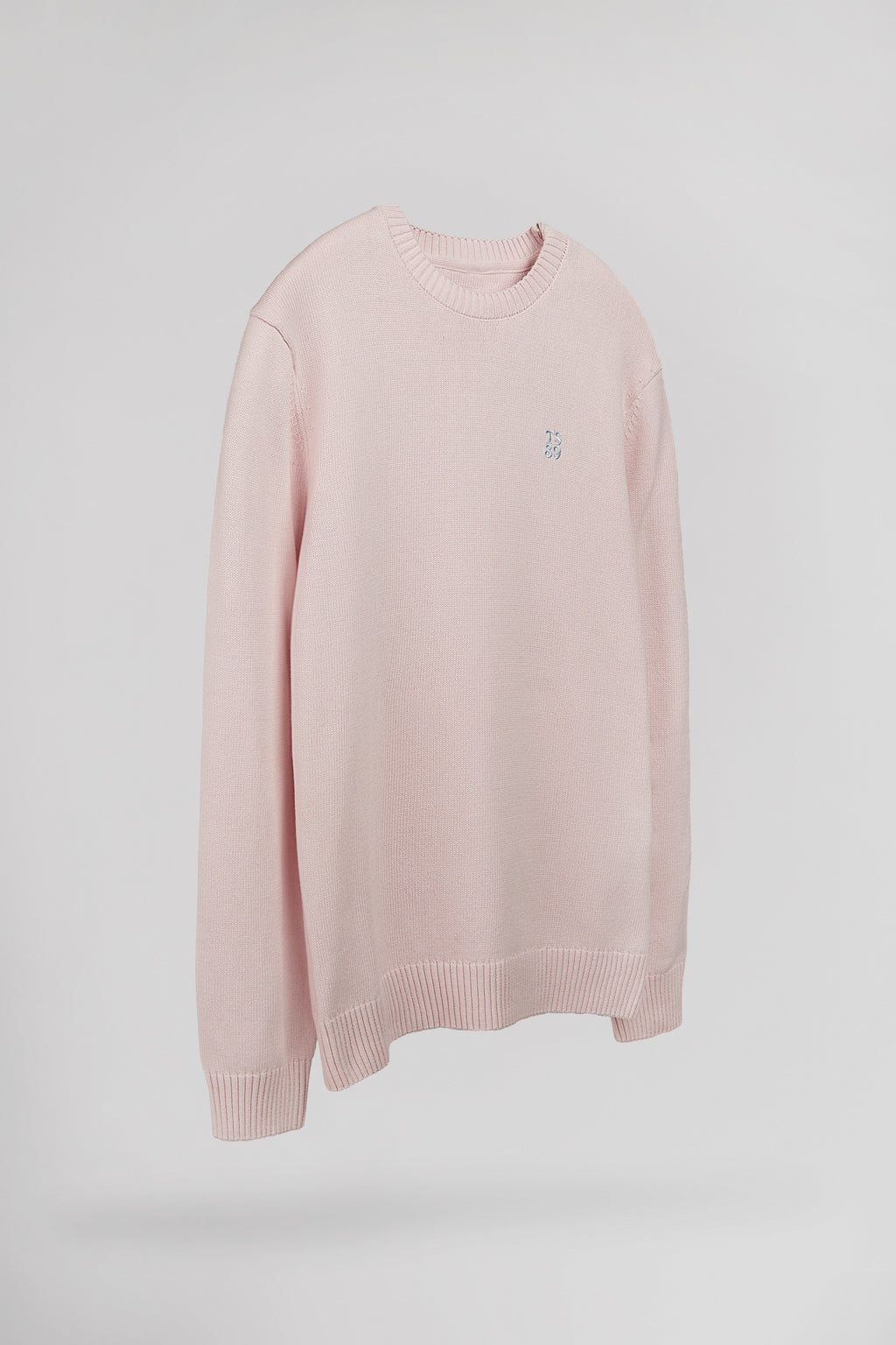 Pull en coton col rond P-JIMMY PINK SHIRT - 2