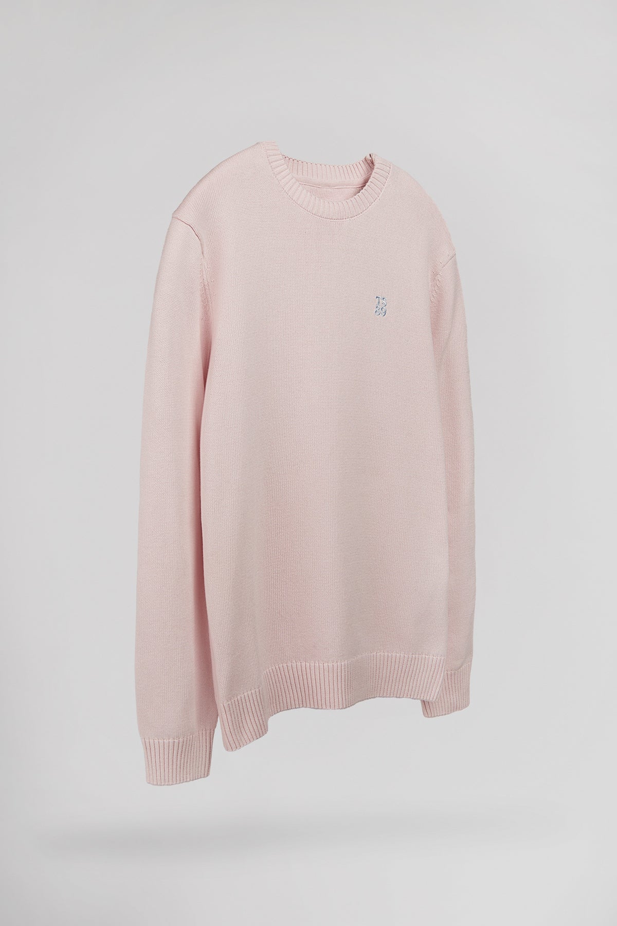 Pull en coton col rond P-JIMMY PINK SHIRT - 2