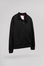 Blouson zippé en twill col montant SANSON 2 NOIR - 2