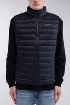 Doudoune sans manches col montant B-TERRY TOTAL NAVY - 1