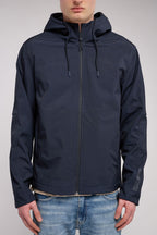 Blouson softshell zippé à capuche B-RENZO DARK NAVY - 1