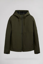 Blouson softshell zippé à capuche B-RENZO DEEP KAKI - 1