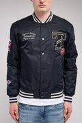 Blouson Teddy B-TIBALD DARK NAVY - 1