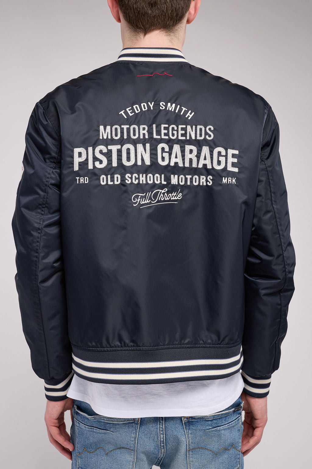 Blouson Teddy B-TIBALD DARK NAVY - 2