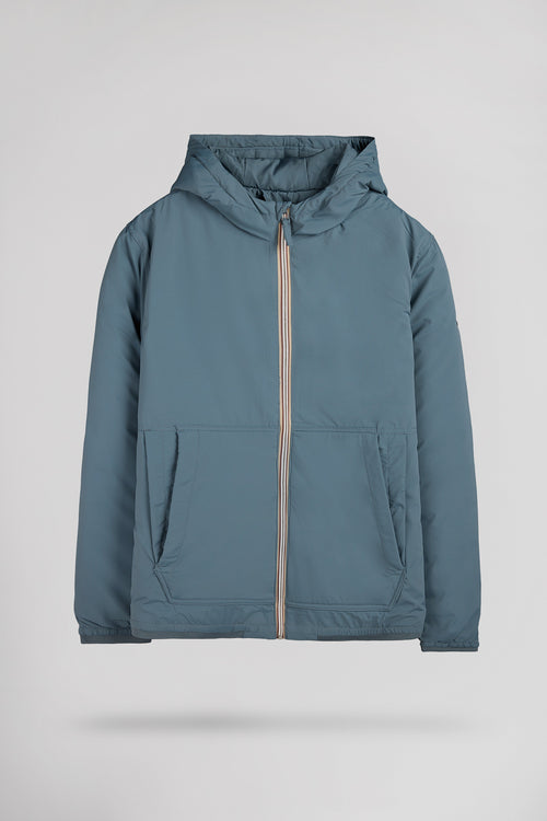 Blouson léger déperlant à capuche B-HECTOR STROM GREY - 1