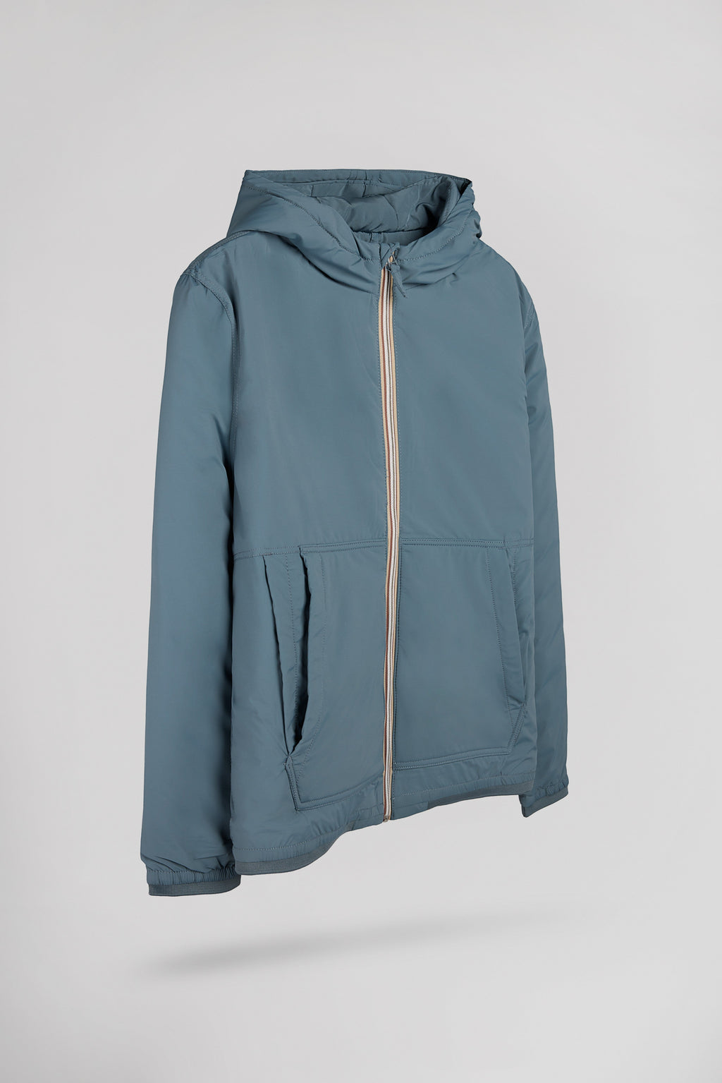 Blouson léger déperlant à capuche B-HECTOR STROM GREY - 2