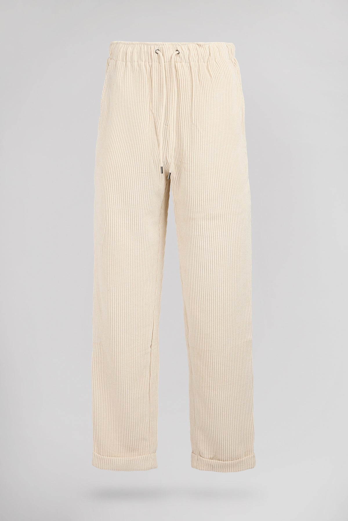 Pantalon en velours TEDDY VELOURS BEIGE CLAIR - 1