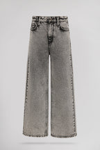 Jean large taille haute P-ELECTRA JR GREY - 1
