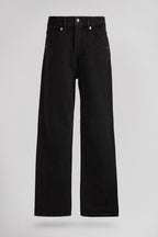 Jean droit denim MEMPHIS STRAIGHT JR BLACK USED - 1