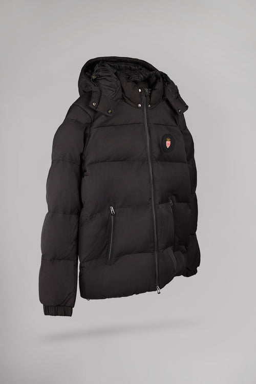 Blouson à capuche col montant B-JONAH NOIR - 2