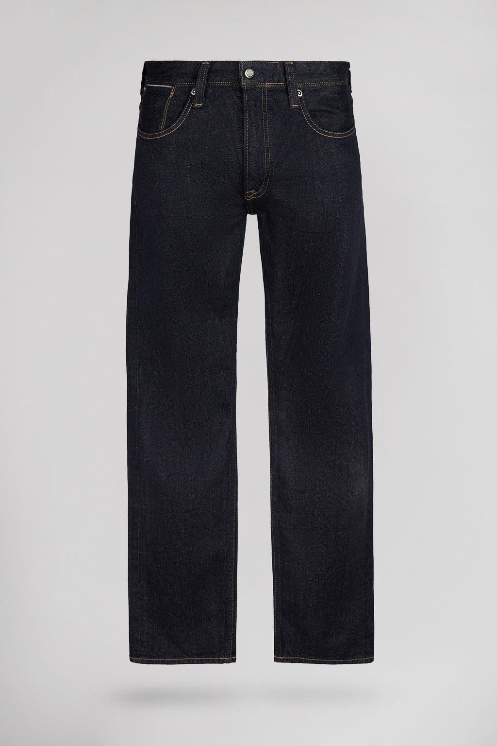 Jean droit REG SELVEDGE L32 DARK BLUE - 1