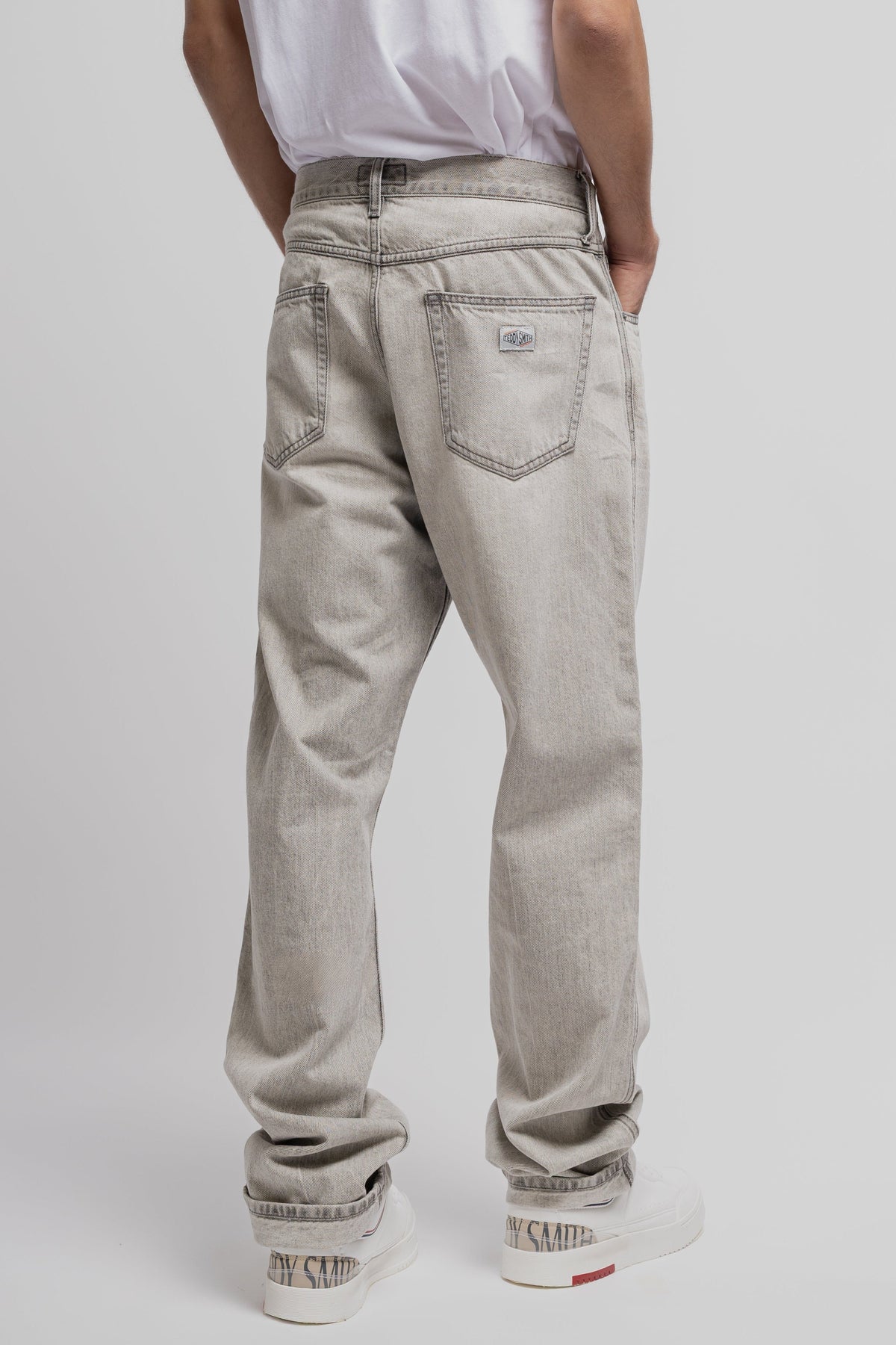 Jean relaxed MEMPHIS STRAIGH L32 GRIS CLAIR - 2