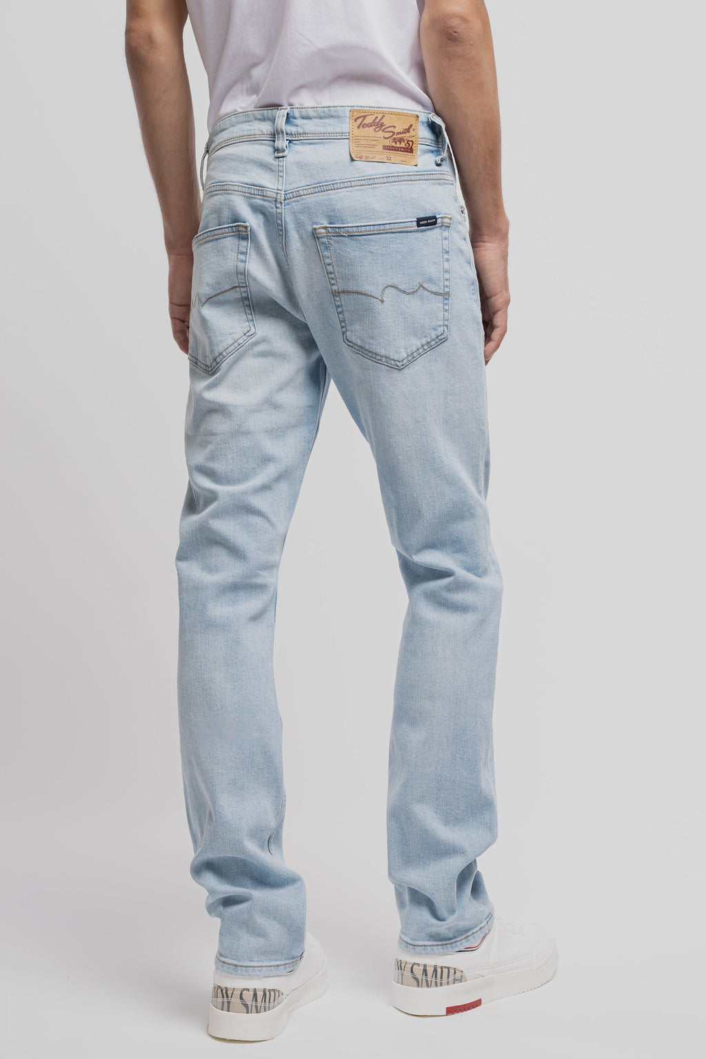 Jean droit REG L32 BLEACHED - 2