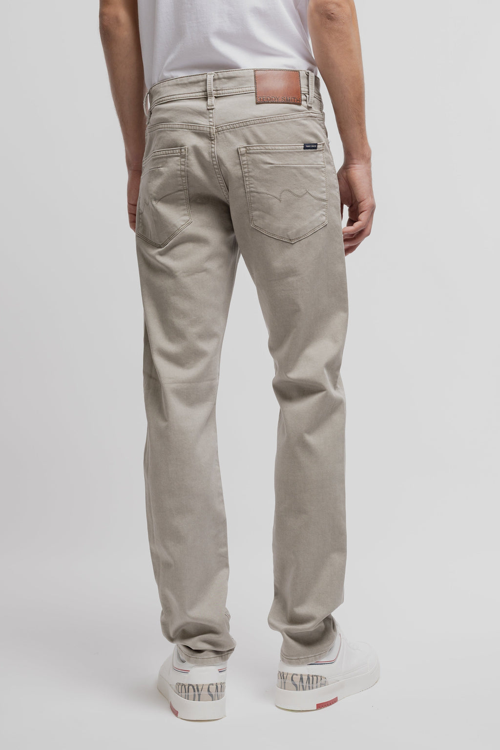 Jean ajusté JIM ROCK SWE L32 BLEACH KAKI - 2