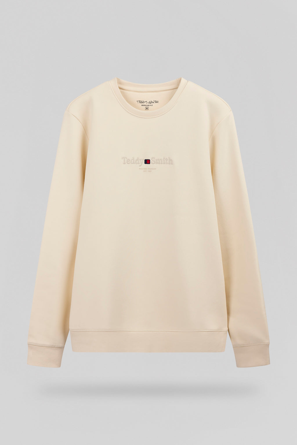 Sweat ras-du-cou S-JIM RC NATUREL - 1