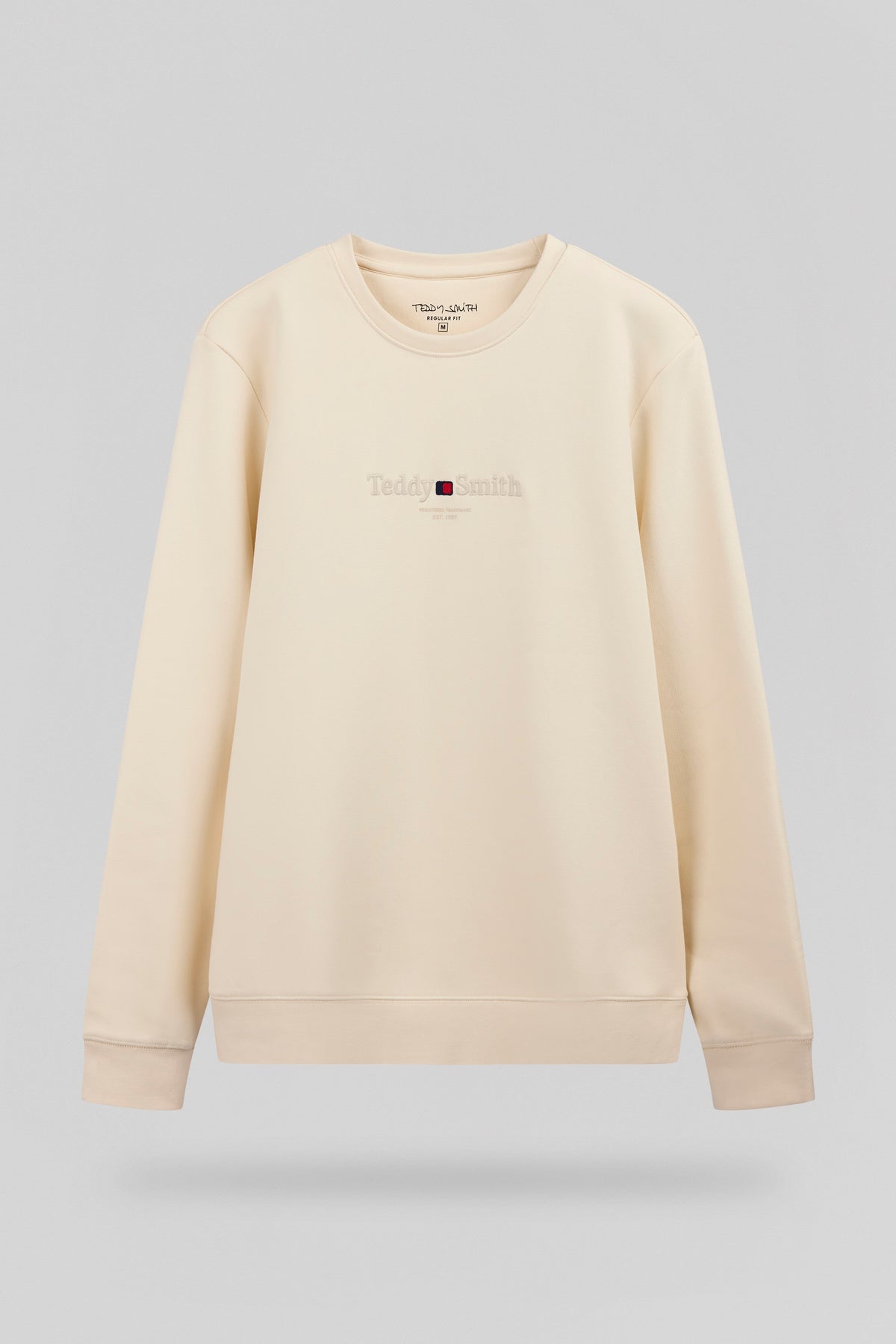 Sweat ras-du-cou S-JIM RC NATUREL - 1