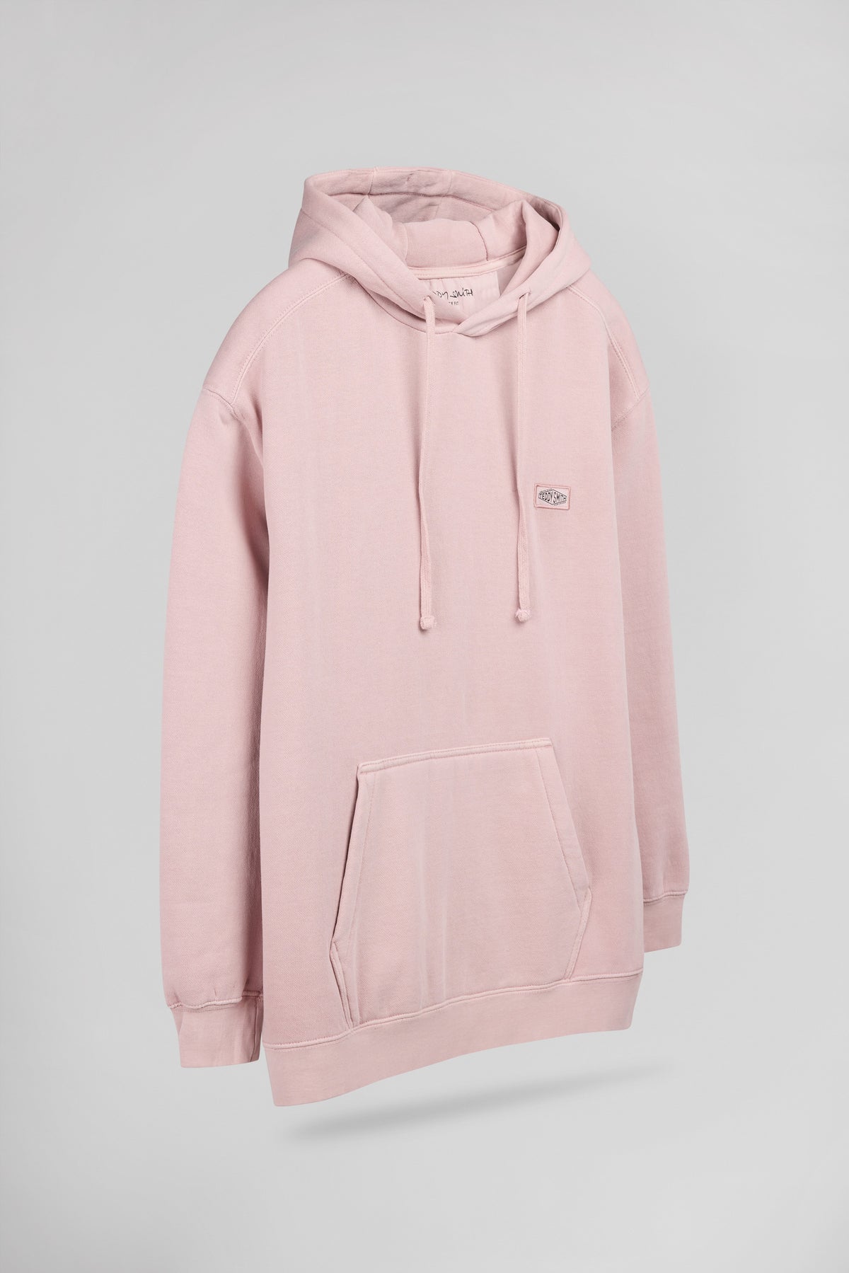 Sweat ample à capuche S-NATEO HOODY ROSE PASTEL - 2