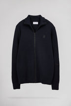 Gilet zippé col montant G-ETTORE 2 DARK NAVY - 1