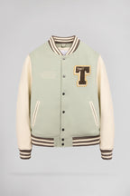Blouson Teddy B-ROMEO VERT SAUGE - 1