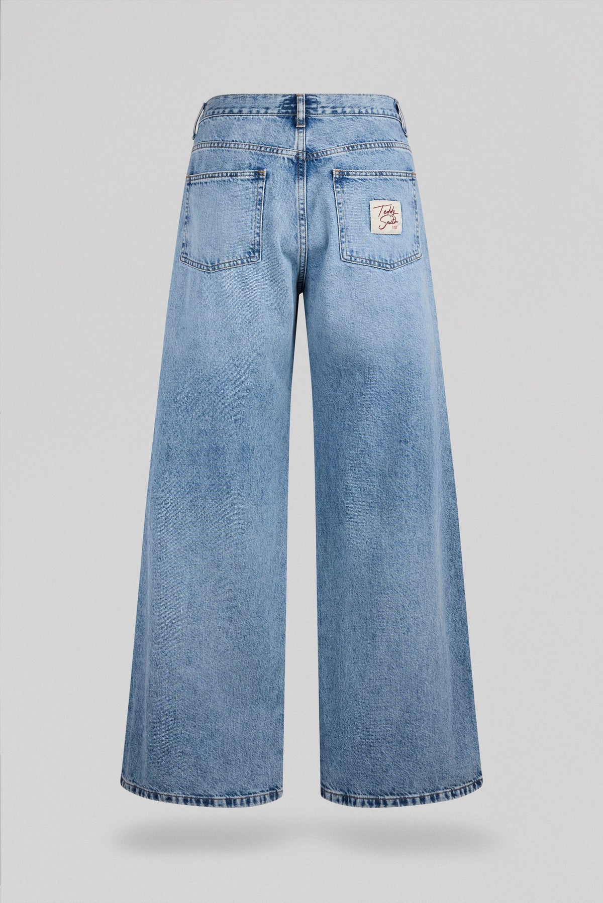 Jean denim P-JOSEFA WIDE FRIPP/INDIGO - 2