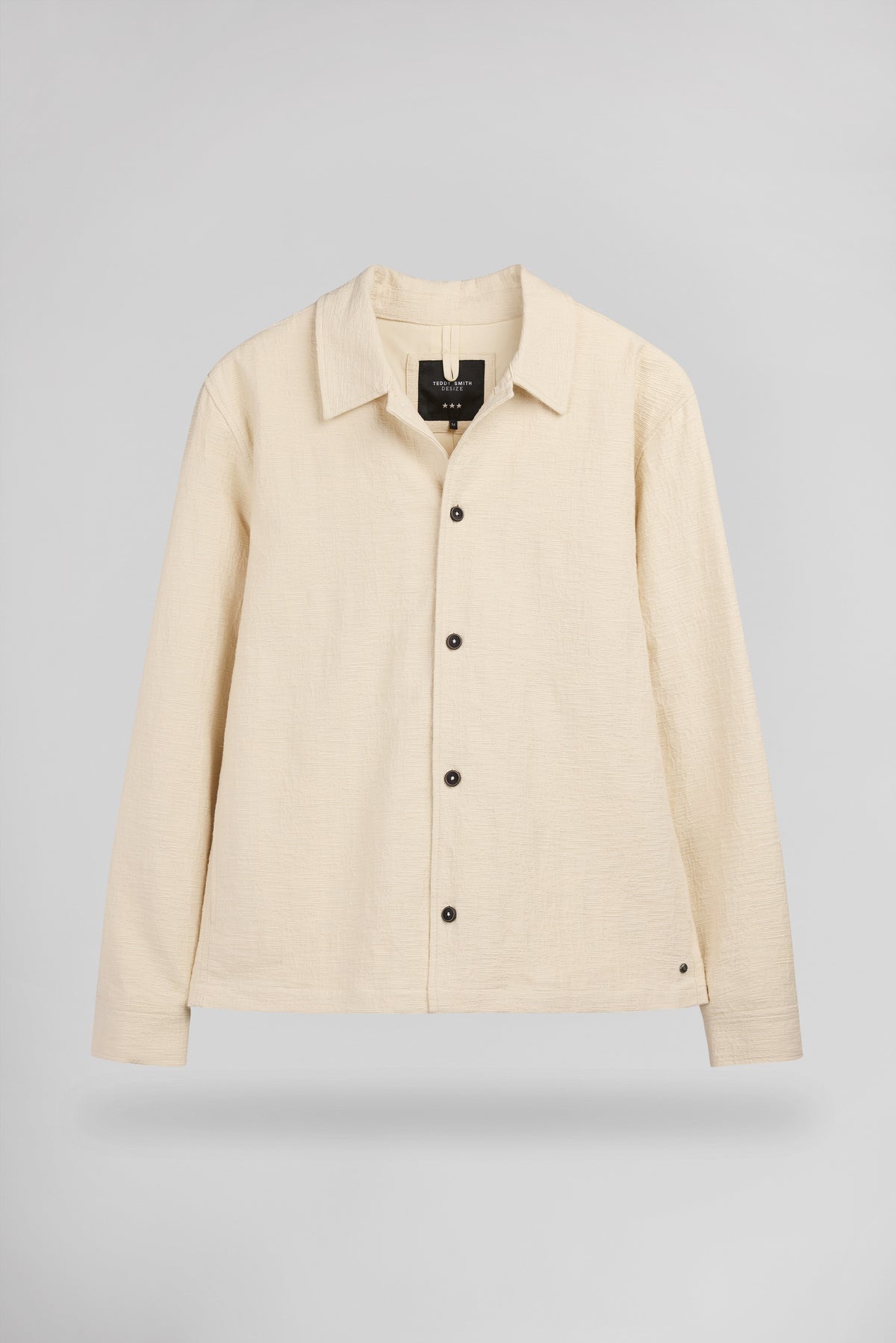 Blouson mi-saison col chemise B-SAMBO CREAM - 1