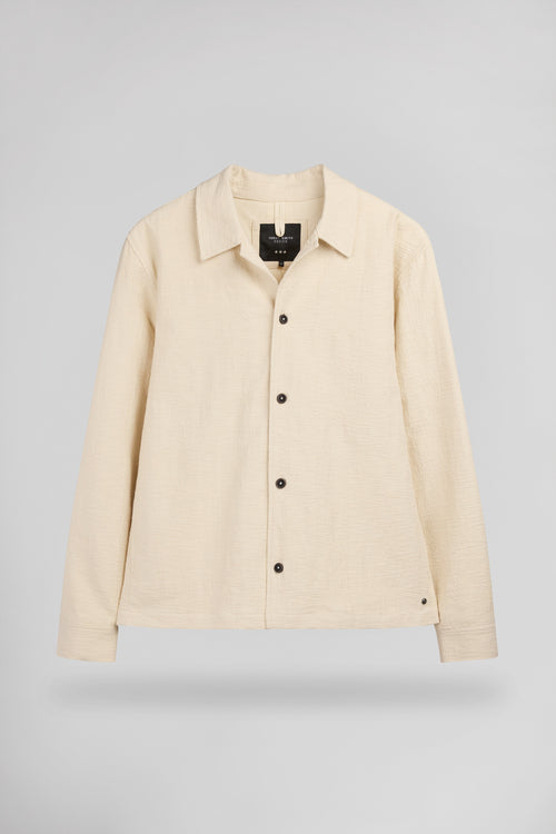 Blouson mi-saison col chemise B-SAMBO CREAM - 1
