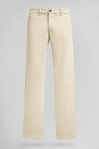 Pantalon chino slim PALLAS CHINO SW CREAM - 1