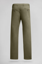 Pantalon chino slim PALLAS CHINO SWEAT DYED TURBULENCE KAKI - 2