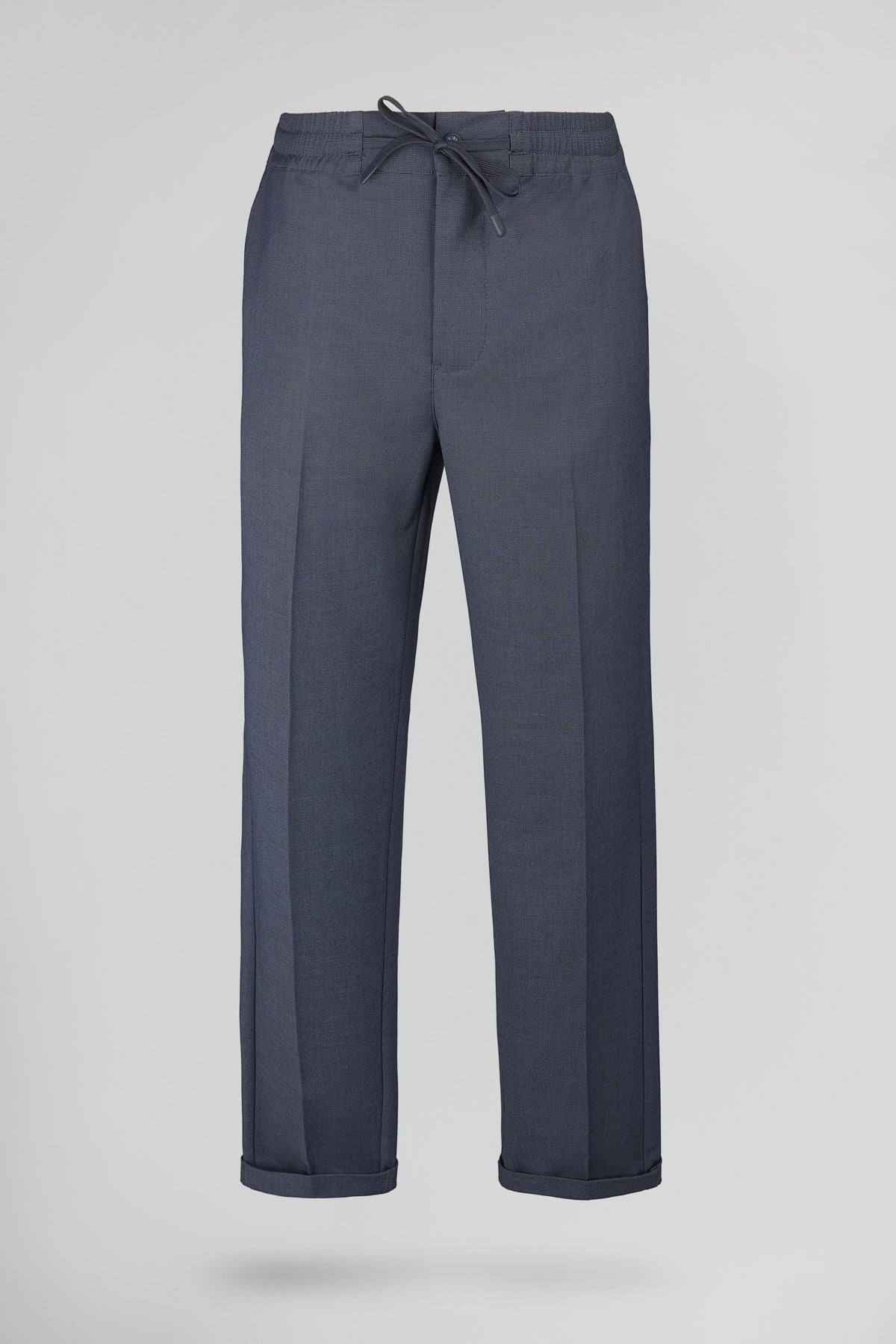 Pantalon slim PYWAN 17 MIXED DARK NAVY - 1