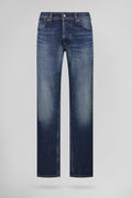 Jean droit REG L32 DARK BLUE STONE - 1