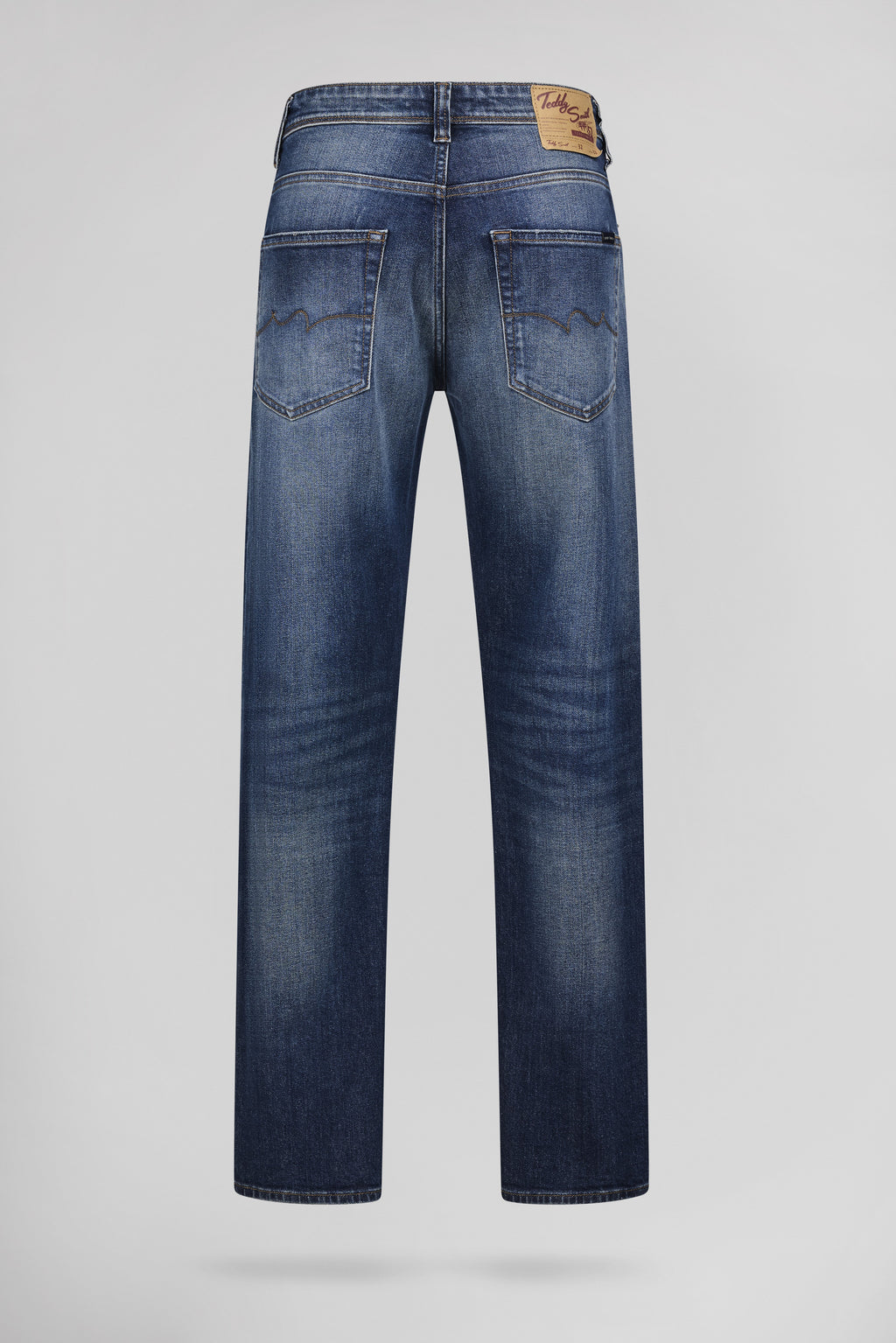 Jean droit REG L32 DARK BLUE STONE - 2