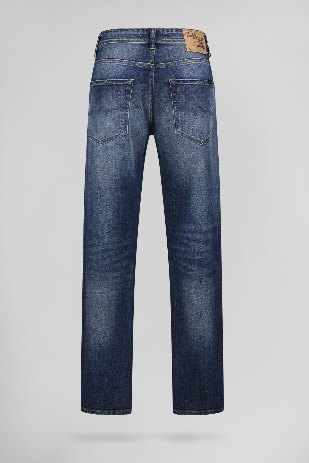 Jean droit REG L32 DARK BLUE STONE - 2