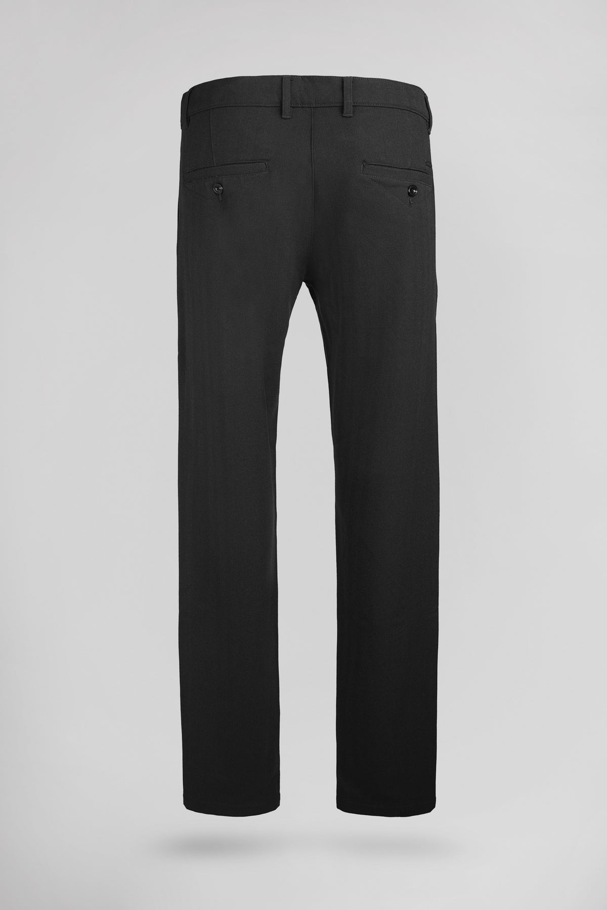 Pantalon ajusté PALLAS CHINO HE MELANGE BLACK - 2