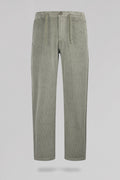 Pantalon PYWAN 20 VELOURS BLEACH KAKI - 1