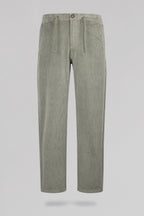 Pantalon PYWAN 20 VELOURS BLEACH KAKI - 1