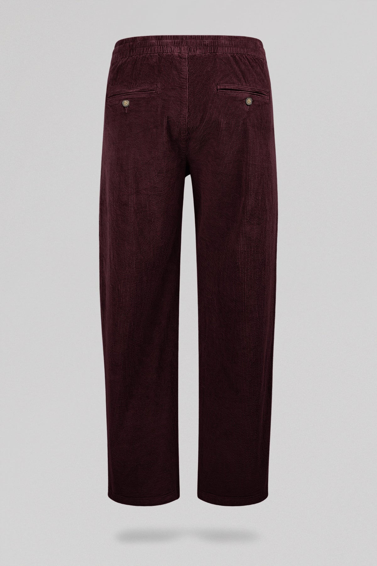 Pantalon PYWAN 20 VELOURS BORDEAUX FONCE - 2