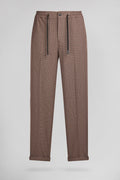 Pantalon de ville PYWAN 17 MICRO WOLF BEIGE - 1