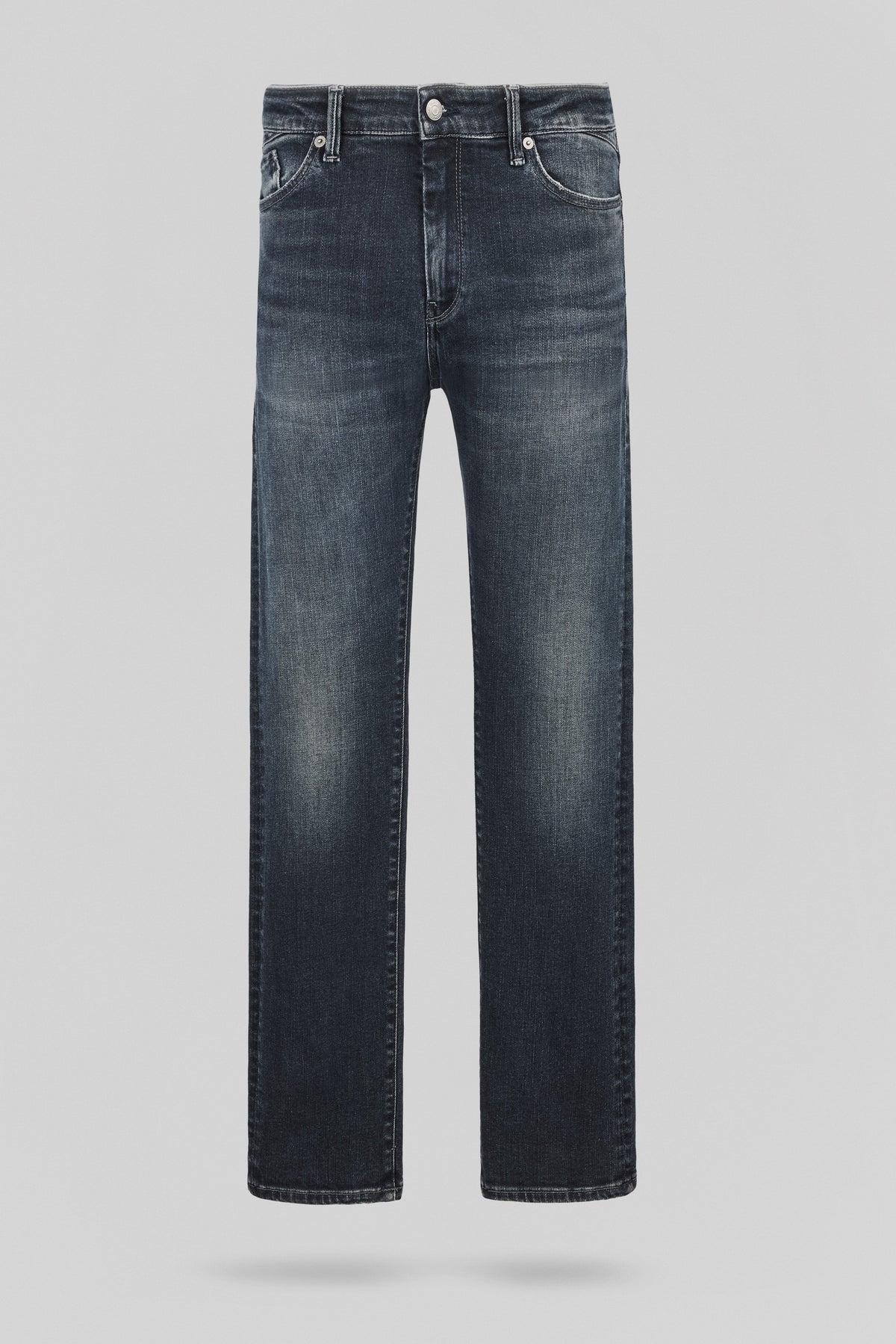 Jean regular slim DYLAN ROCK L32 GRIS BLEU - 1