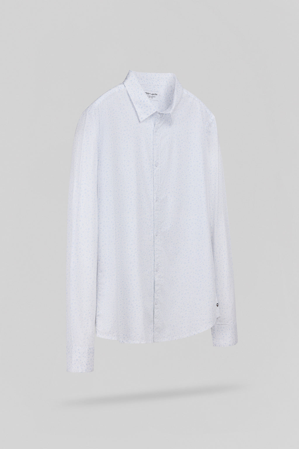 Chemise cintrée imprimée CARTON ML BLANC - 2
