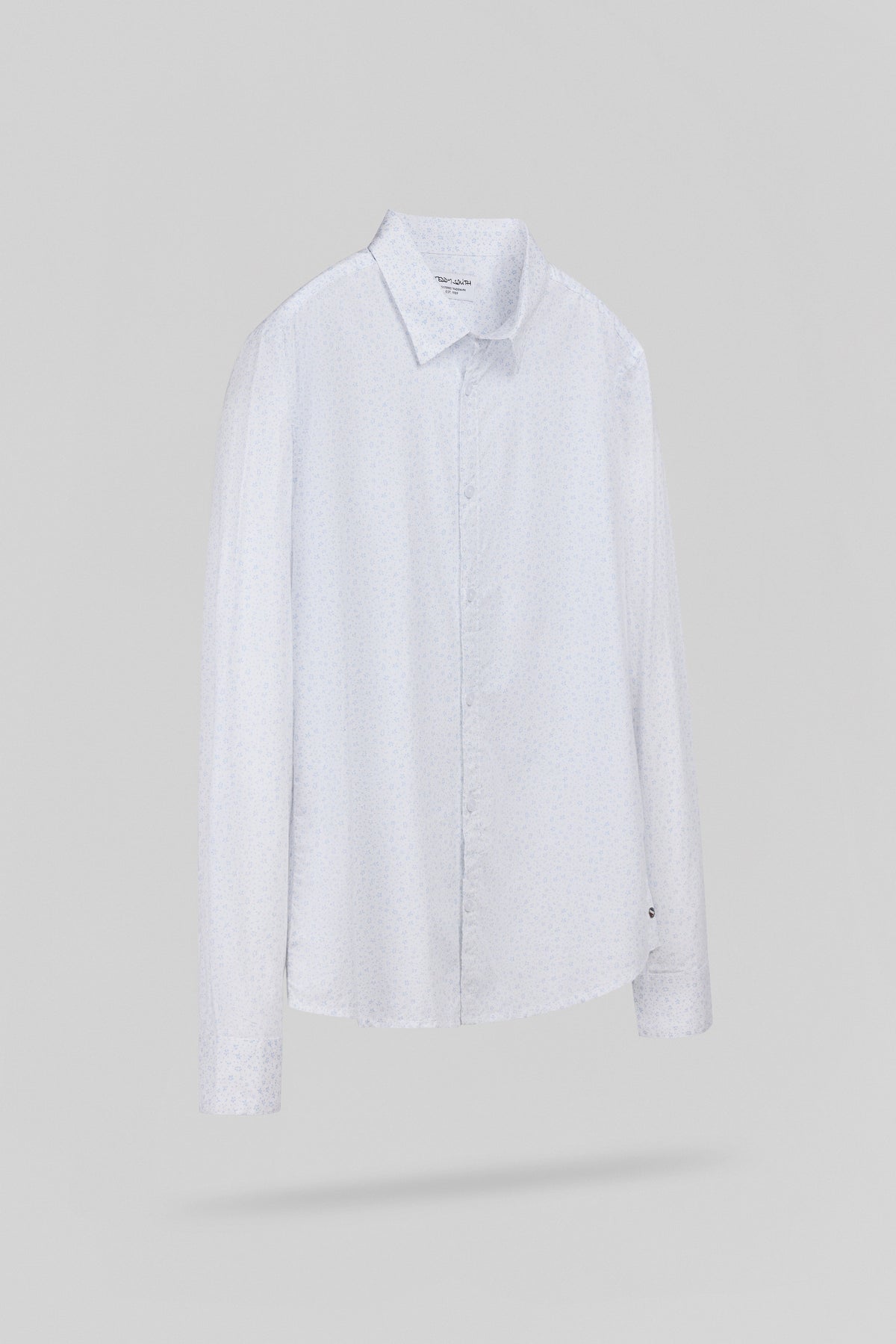 Chemise cintrée imprimée CARTON ML BLANC - 2