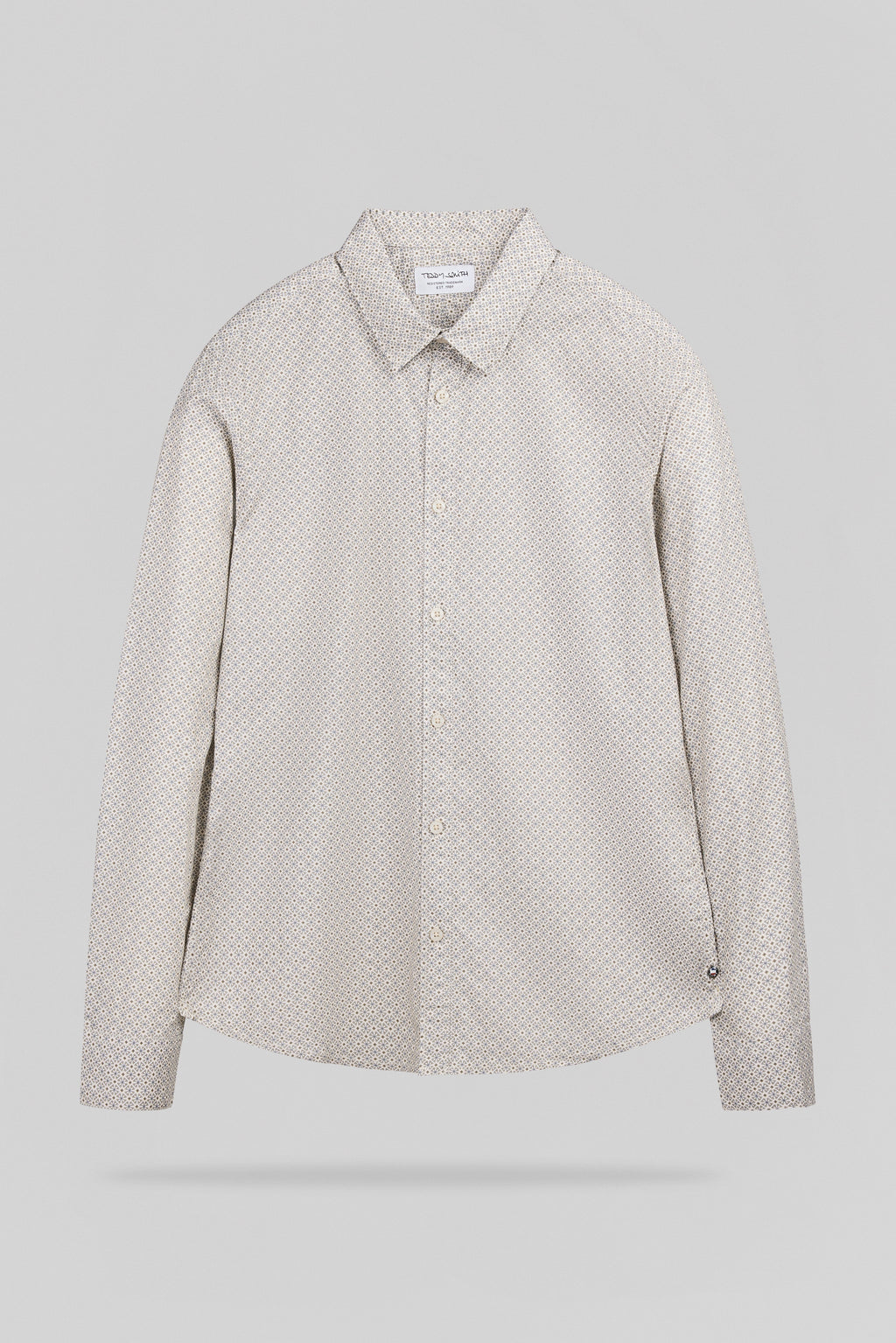 Chemise cintrée imprimée CARTON ML CREAM - 1