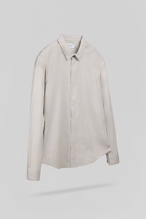 Chemise cintrée imprimée CARTON ML CREAM - 2