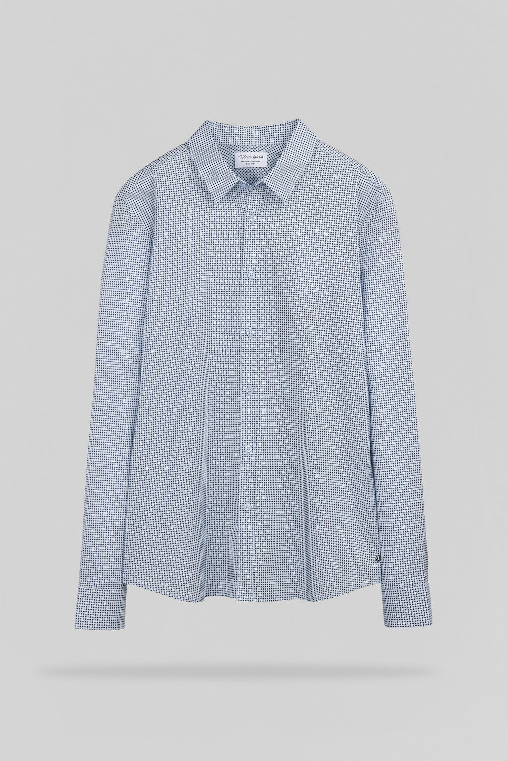 Chemise cintrée imprimée CARTON ML PASTEL BLUE - 1